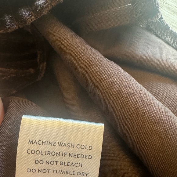 NWT Baltic Born Andi Ribbed Velvet Wrap Short Sleeve Maxi Dress Black Orchid XL - Picture 12 of 13